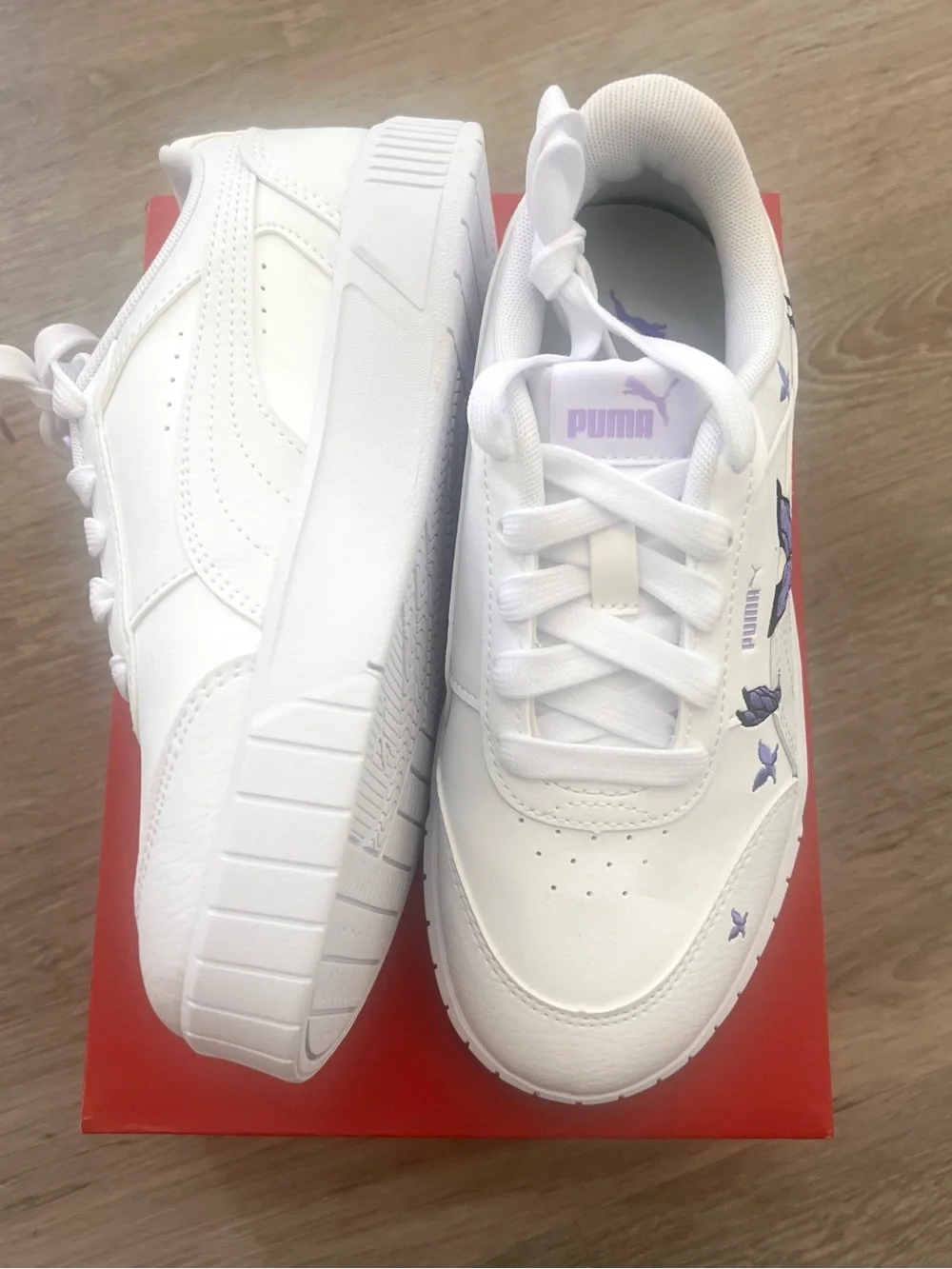 Puma white kids